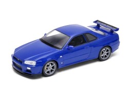 Welly Nissan Skyline GT-R 1:24 modré